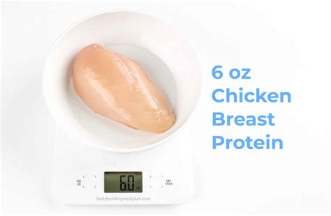 How Much Protein Does a 6 Oz Chicken Breast Have?