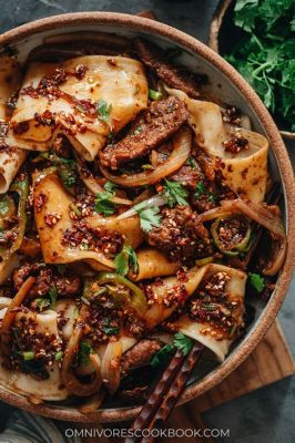  Spicy Lamb Hand-Pulled Noodles with Chili Oil: An Explosively Flavorful and Comforting Bowl of Umami Goodness!