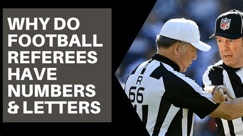 What Do the Letters on Football Referees Mean? And Why Do They Sometimes Look Like Secret Codes?