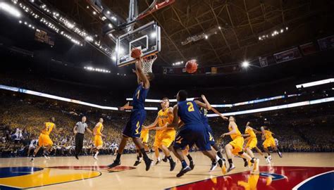 Why is men's college basketball played in halves, and does it make the game more poetic?